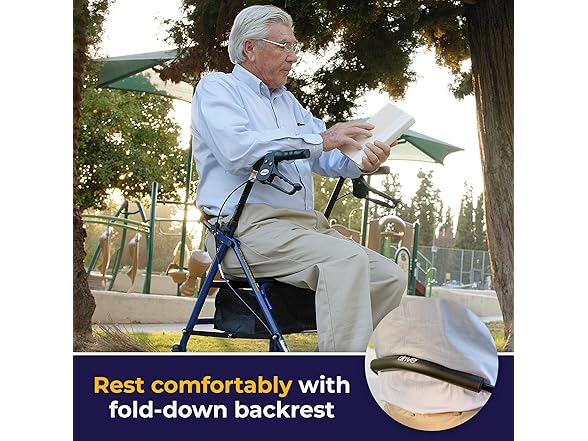 Drive Medical Drive Medical Rollator Blue