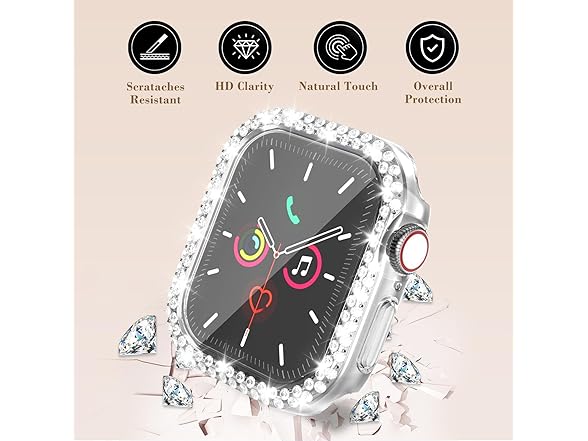 idudu Bling Bumper Case for Apple Watch