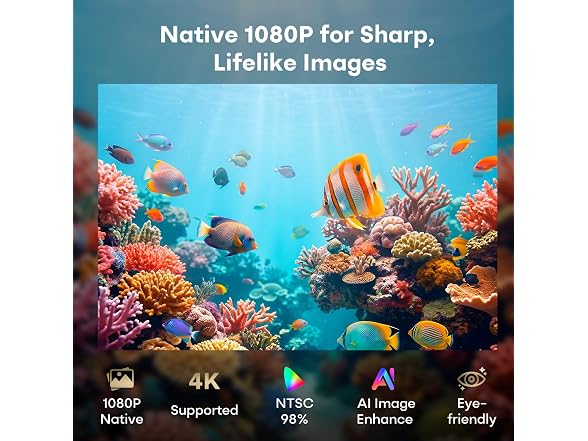 Boldever 4K Google TV Smart Projector