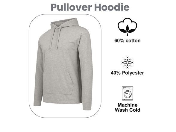 3Pk Lightweight Pullover Lounge Hoodie