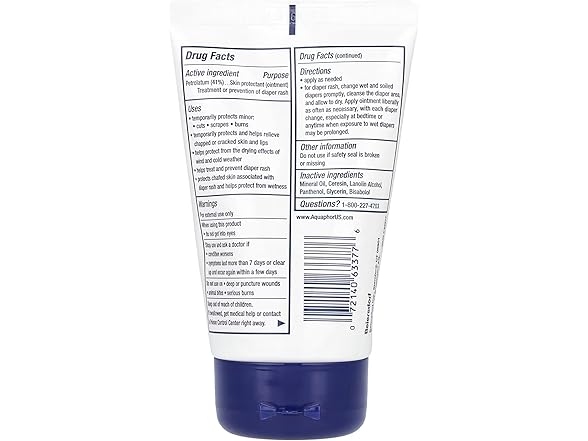 Aquaphor Baby Healing Ointment, 3 oz
