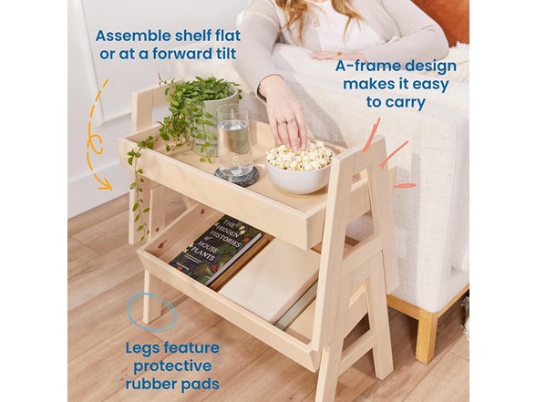 ECR4Kids Adjustable Stack Shelf Bookcase