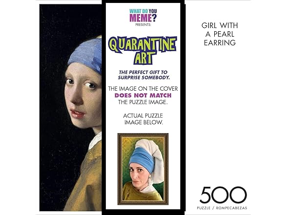 Girl with The Pearl Earring PRANK Puzzle