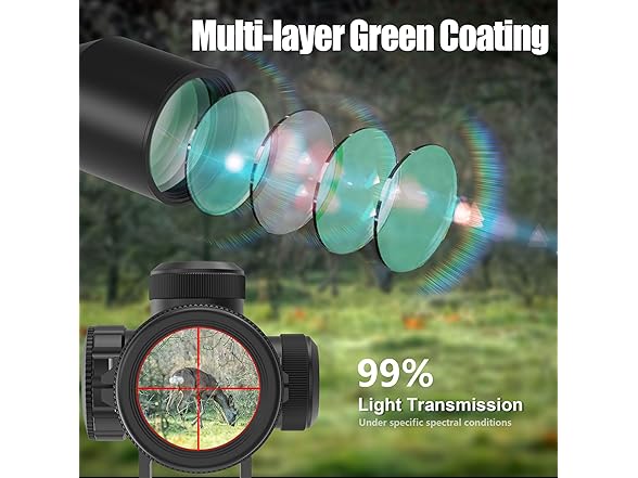 UUQ 3-9x40 Compact Rifle Scope