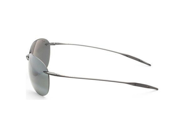 Maui Jim Men's 63mm Black/Grey Polarized Sunglasses