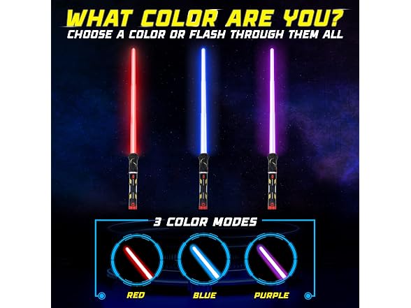 USA Toyz Starfire Galaxy Light Up Sword for Kids or Adults