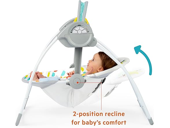 Portable Compact Automatic Baby Swing