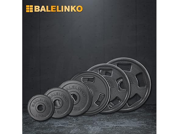 Balelinko Cast Iron Olympic Grip Plate
