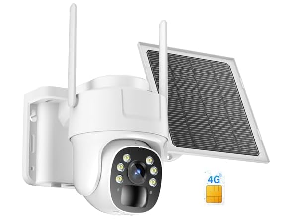 KKB BC1257625010010 4G LTE Cellular Security Camer