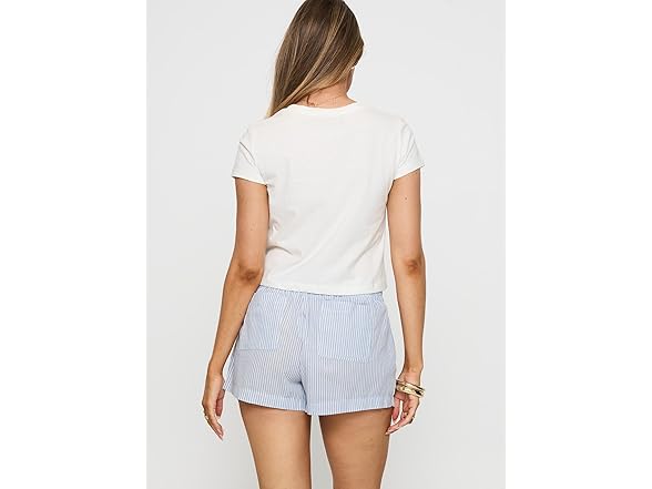 Princess Polly Sincar Striped Boxer Shorts