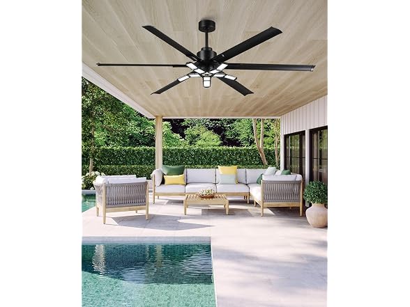 Parrot Uncle 72 Inch Industrial Ceiling Fan