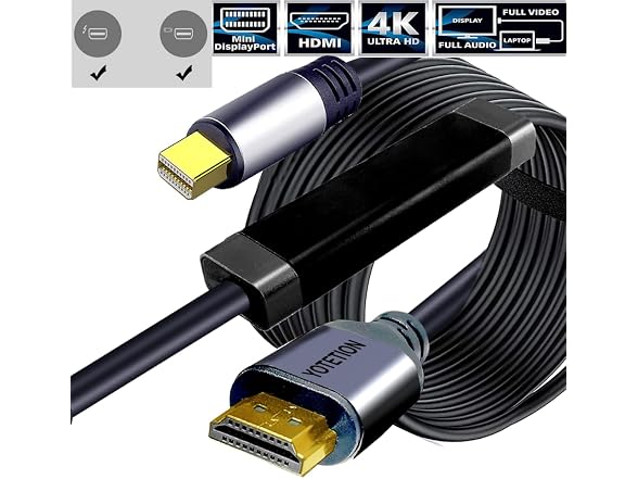 4K60HZ Mini Displayport to HDMI Cable 3