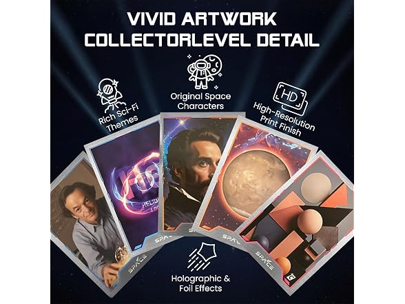 Cardsmith Space Trading Card Galactic Edition Collector Box