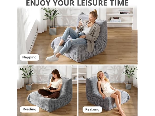 Giant Bean Bag Sofa, Oversized