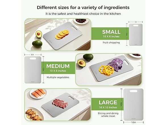 sufkodu Titanium Cutting Board