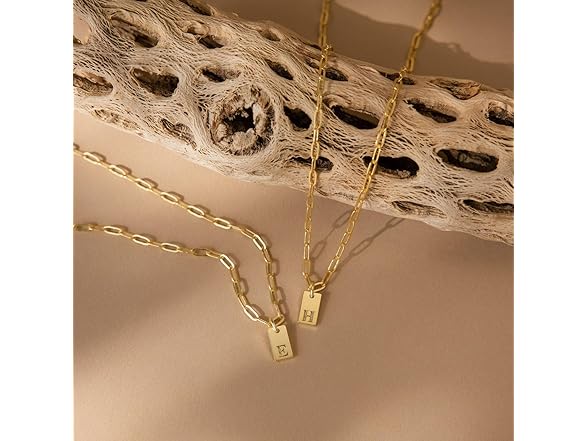 FICXOR Dainty Gold Necklace for Women