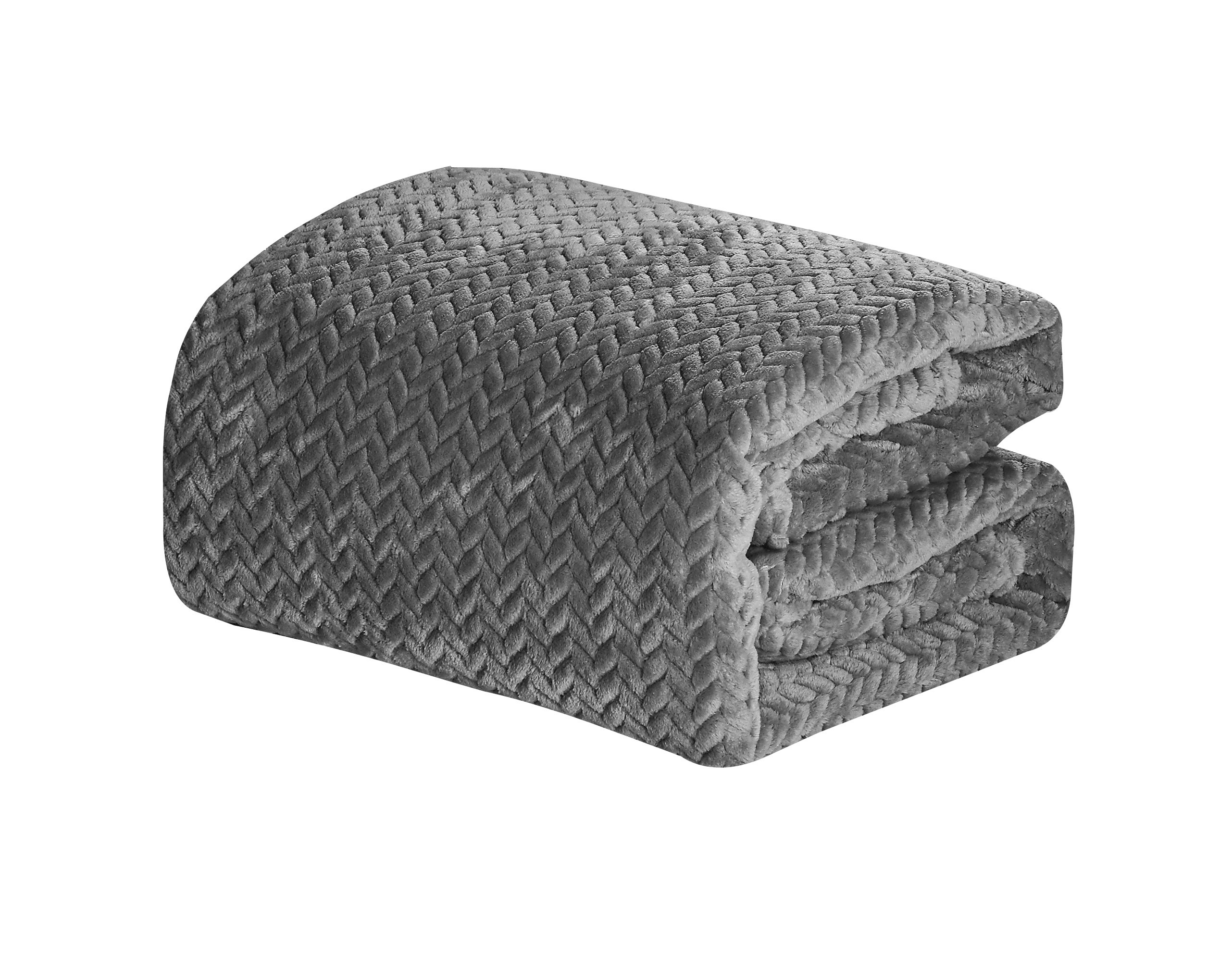 Noble House Chevron Braided Throw (2 Pack) - Gallery 3