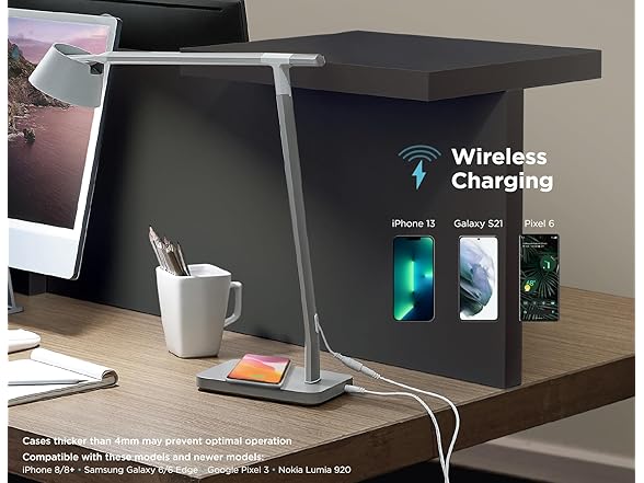 BLACK+DECKER Verve Series Smart LED Desk Lamp