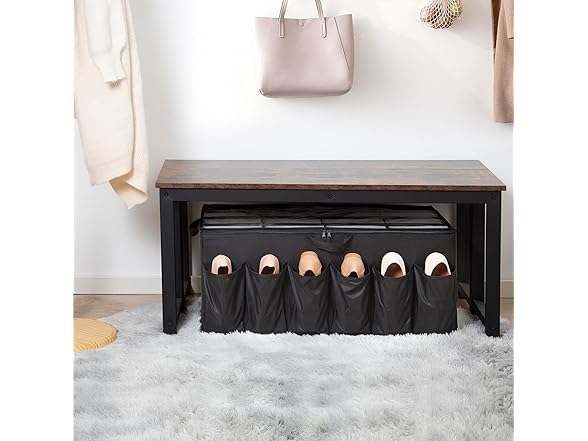 STORAGEIDEAS Extra Large Fabric Shoe Organizer for Closet