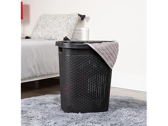 Mind Reader Mind Reader 50L Slim Laundry Hamper, Set o