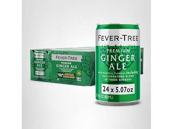 8PK Fever-Tree Ginger Ale – Premium Mixer