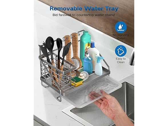 Sponge Holder for Kitchen Sink