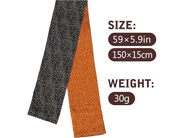 Stlvoll Silk Head Scarf for Women