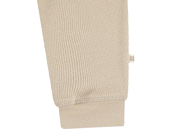 Huggies Long Sleeve Waffle Knit Bodysuit, Vest Set
