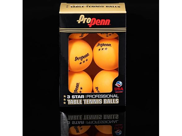 EastPoint Grade 3-Star Table Tennis Balls 6 Pack