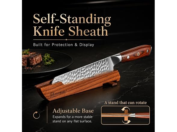 KEEMAKE 8 Inch Damascus Chef Knife