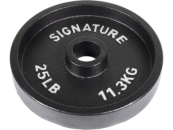 Signature Olympic Weight Plate 25lb Single