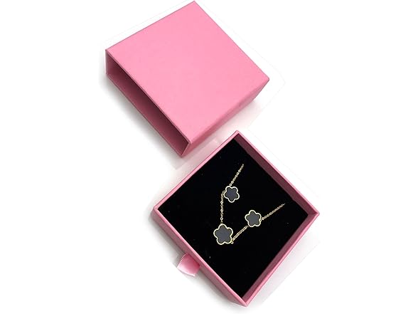 Five Leaf Clover Jewelry Set
