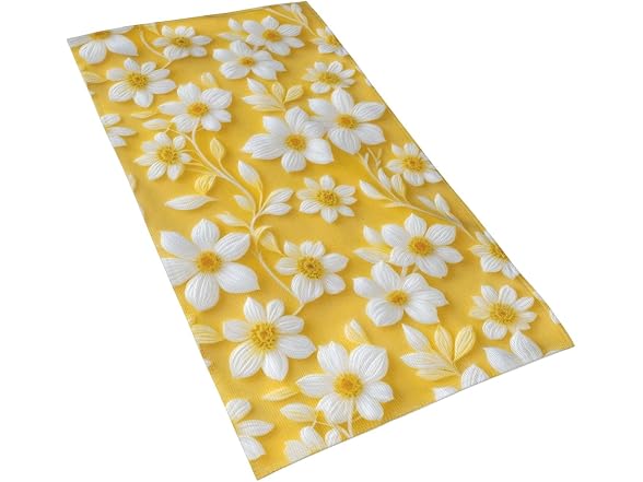 Ouqiuwa Soft Yellow and White Flowers Hand