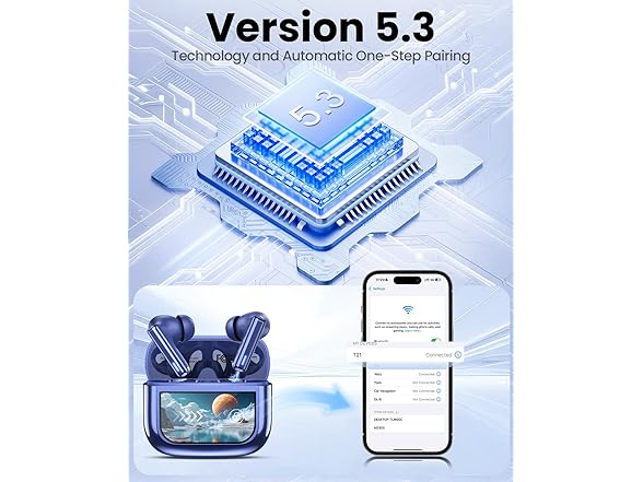 ZIUTY Earbuds with TouchScreen