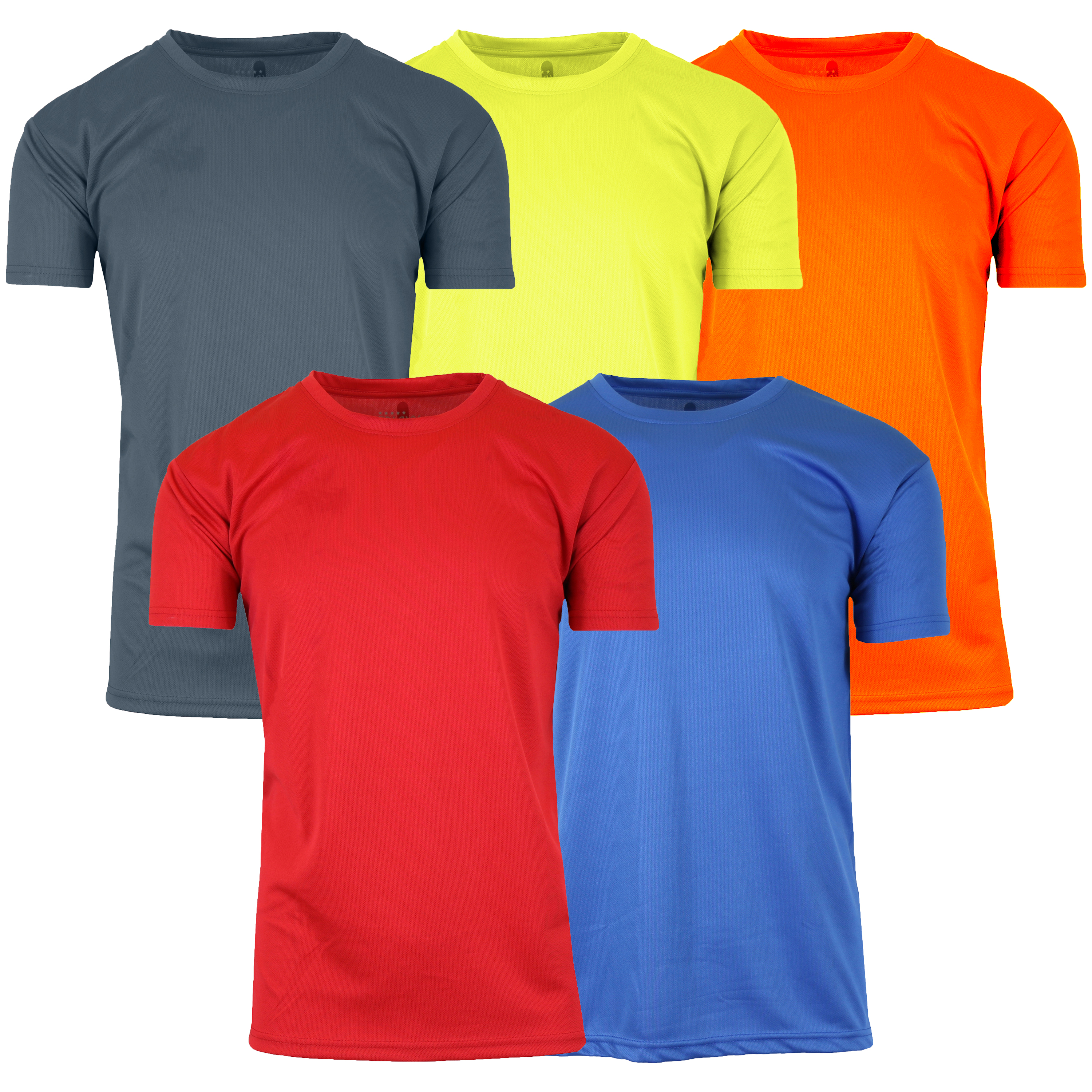5Pk Mens S/S Performance Active Tee - Gallery 11