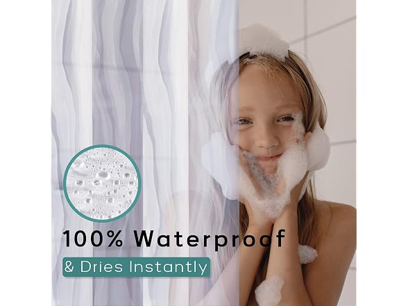 Yimobra EVA Clear Shower Curtain Liner, 8G He