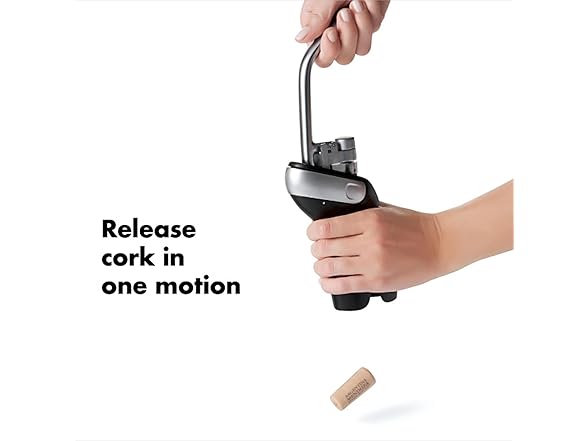 OXO Vertical Lever Corkscrew Black