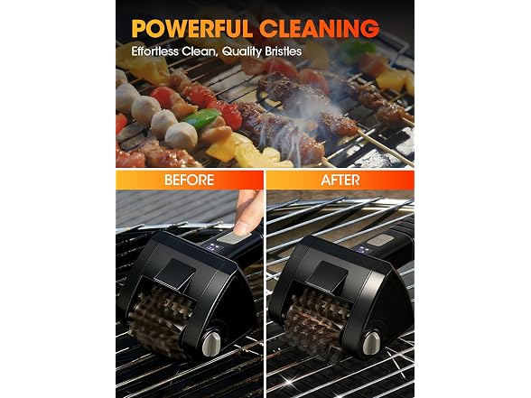 Cordless Rechargeable Grill Brush - Gallery 2