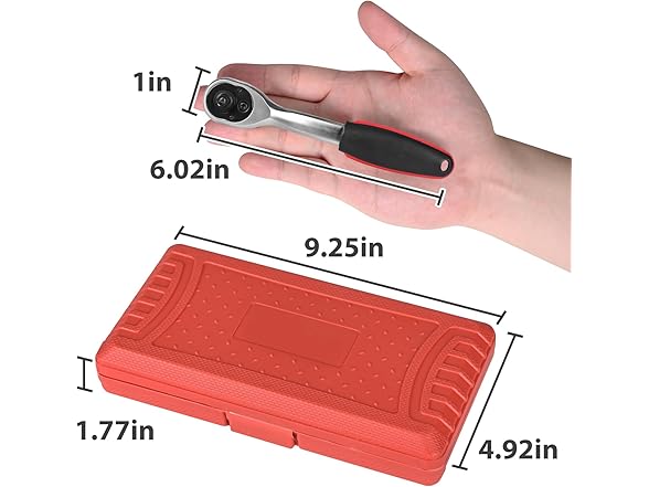 46 Pieces Ratchet Wrench Set