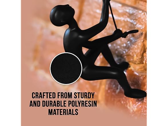 Climbing Man Wall Art for Home Décor