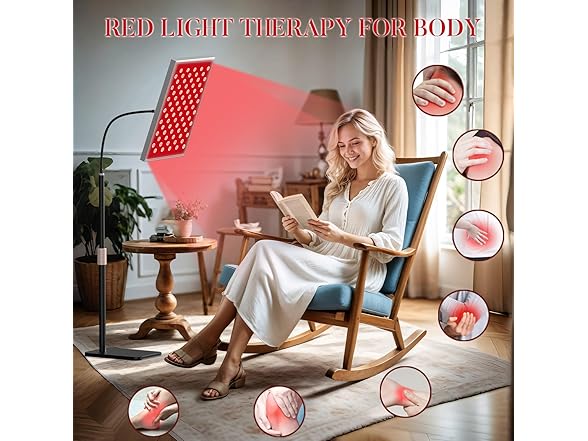 Red light therapy for body