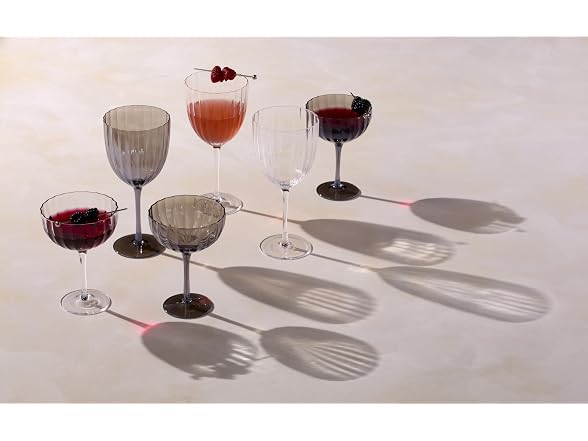 Lenox Curva Luxe All-Purpose Wine Glasses, 18oz, Set of 4