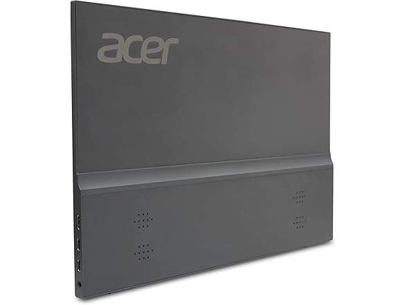 acer PM161Q Bbmiuux 15.6" Full HD 1920 x 1080 IPS Business Slim Portable Monitor | AMD FreeSync | External Monitor for Laptop PC Mac I Two 1W Speakers | 2 - USB 3.1 Type-C Ports & 1 - Mini HDMI (Open Box)