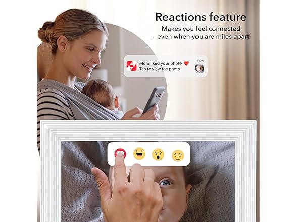 Smart WiFi Digital Photo Frame | 10.1in