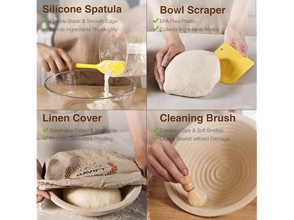 Sourdough Starter Kit, Banneton Bread