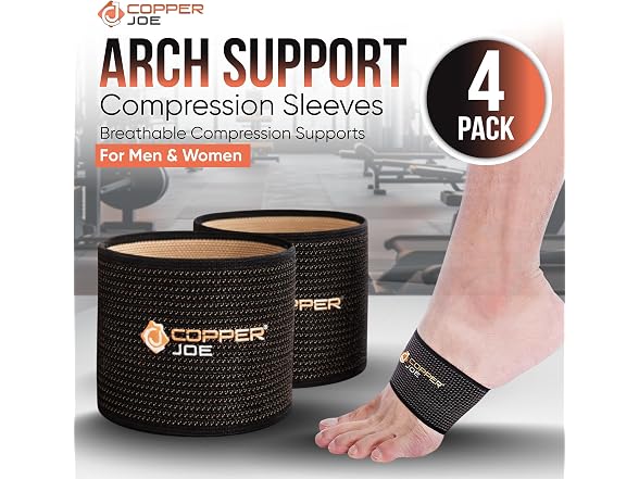 Copper Arch Support 4Pk