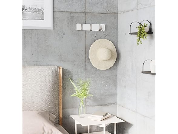 Umbra Flip Wall-Mounted Coat Rack Rail Hook