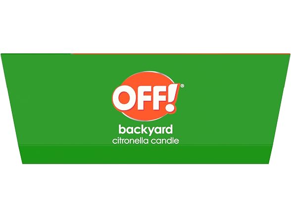 OFF! Backyard Citronella Scented Candle