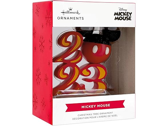 Hallmark Disney Mickey Mouse Icon 2023 Christmas Ornament