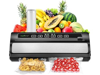 $19.99, Was $57.99, 65% Off! NutriChef Vacuum Sealer & Starter Kit dealfomo